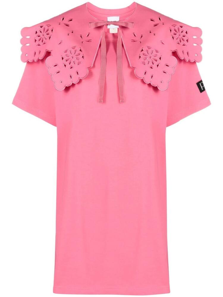 Patou Detachable collar T-shirt dress - Pink Cover