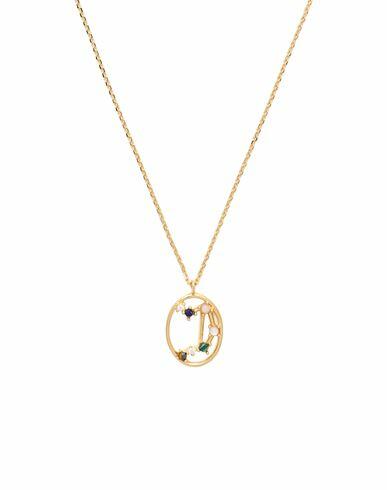 P D Paola Libra Woman Necklace Gold 925/1000 Silver, 750/1000 gold plated Cover