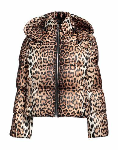 Roberto Cavalli Woman Puffer Sand Polyester Cover