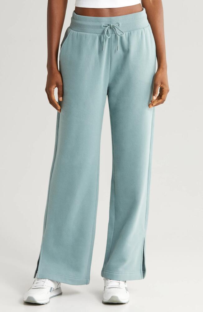 zella Cloud Wide Leg Sweat Pants in Grey Thunder Cover