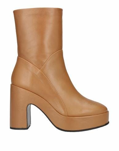 Equitare Woman Ankle boots Tan Soft Leather Cover