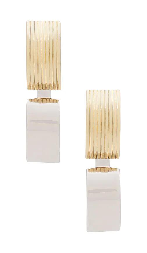 Demarson Everly Earrings in Metallic Gold Cover