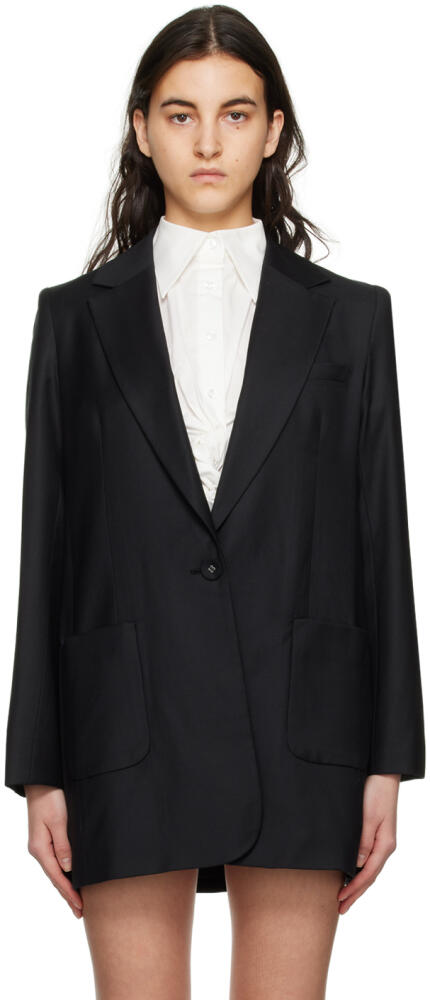 ANNA QUAN Black Adriana Blazer Cover