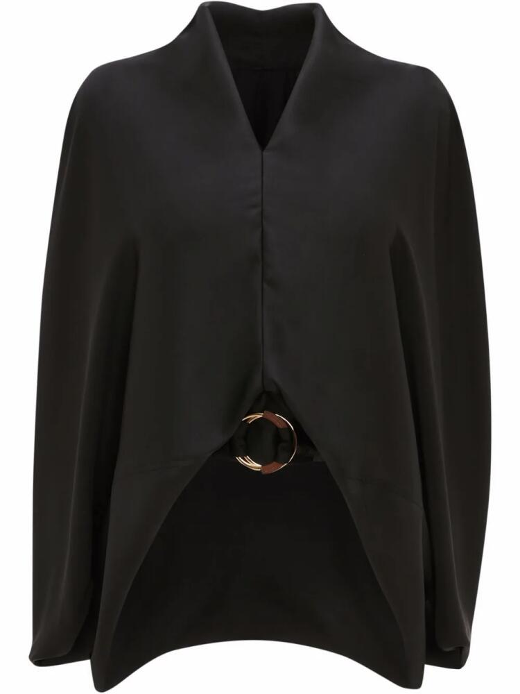 JW Anderson V-neck wide-sleeves blouse - Black Cover