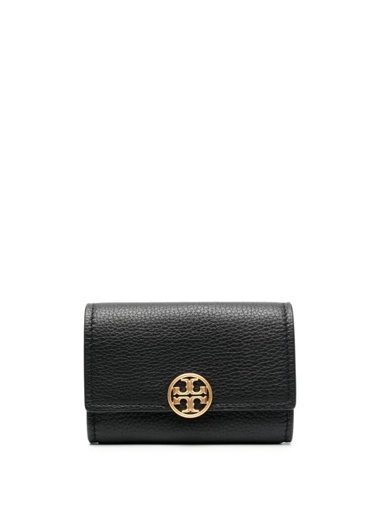 Tory Burch MINI MILLER WALLET - Black Cover