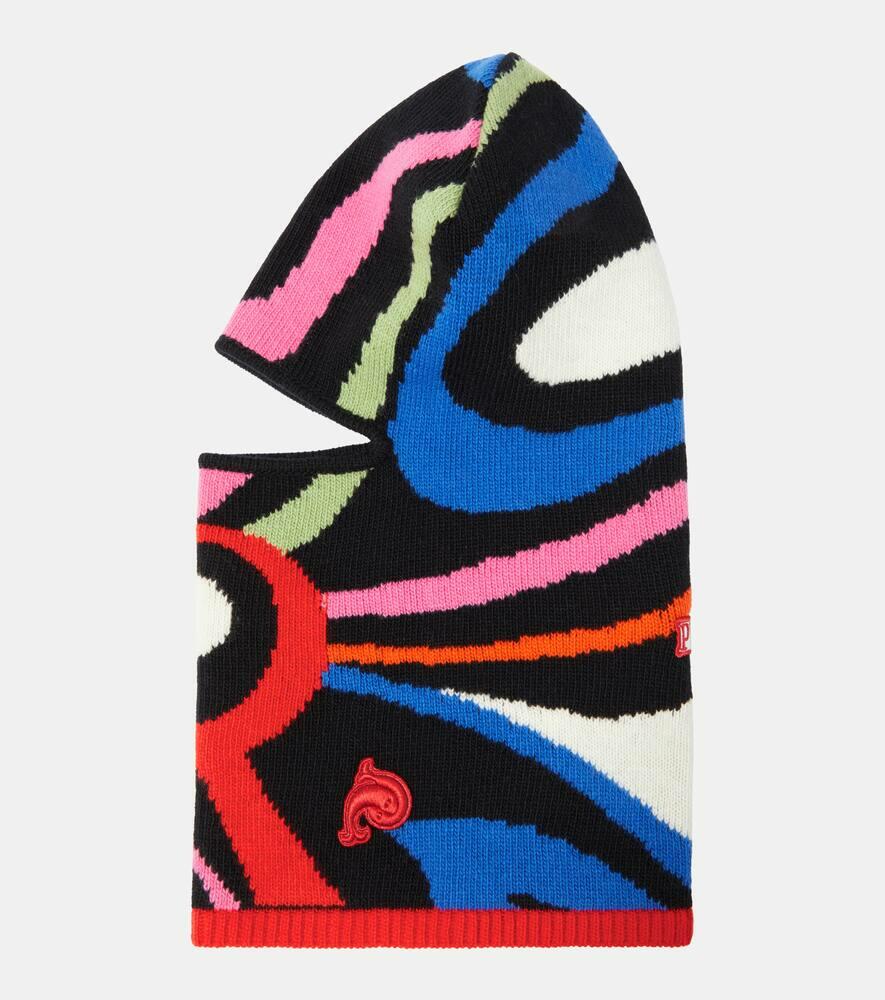 Pucci Marmo intarsia wool beanie Cover