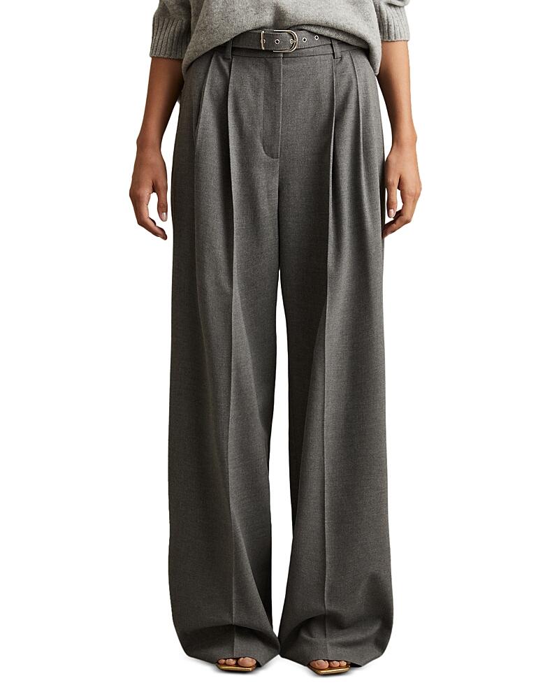 Reiss Freja Belted Wide Leg Pants Cover