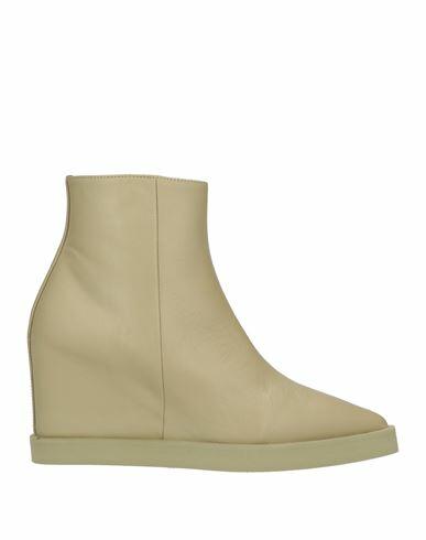 Equitare Woman Ankle boots Green Soft Leather Cover