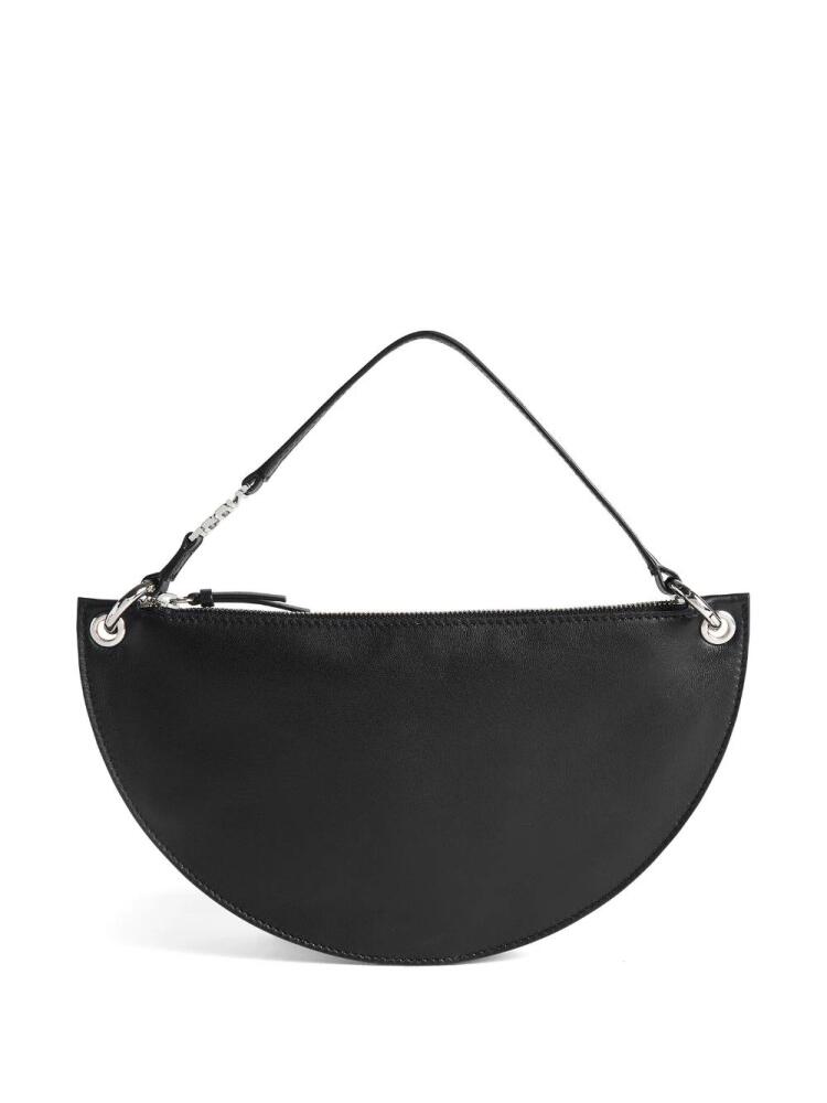 DSQUARED2 curved leather tote bag - Black Cover