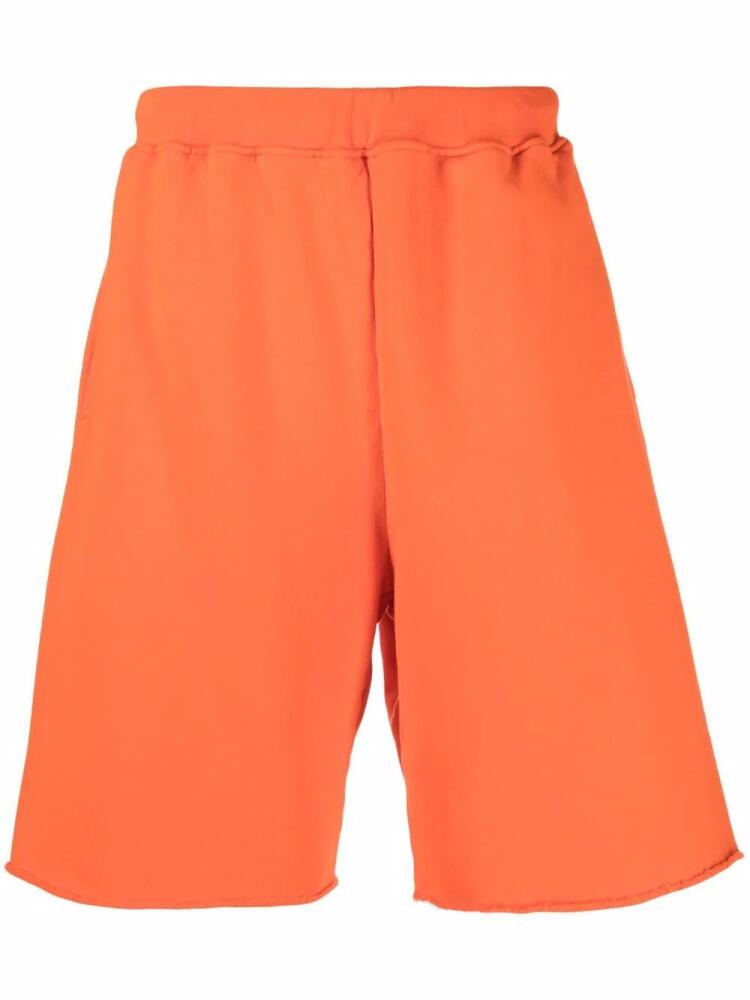 Aries logo-print track shorts - Orange Cover