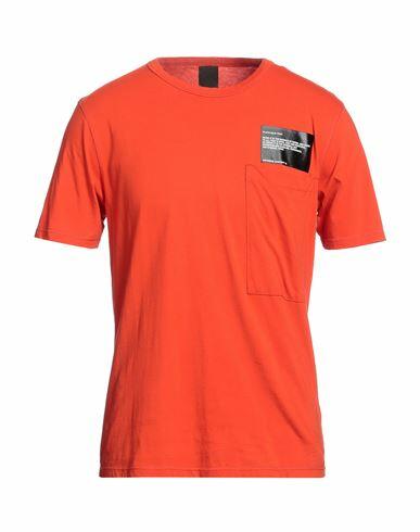 Noumeno Concept Man T-shirt Tomato red Cotton Cover