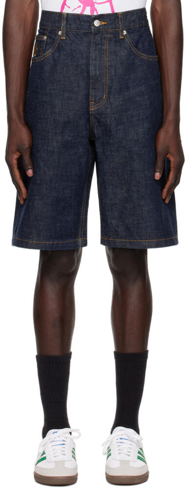 Billionaire Boys Club Indigo Astro Selvedge Denim Shorts Cover