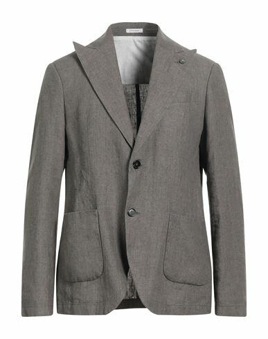 Officina 36 Man Blazer Dove grey Linen Cover