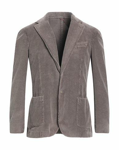 Santaniello Man Blazer Dove grey Cotton Cover