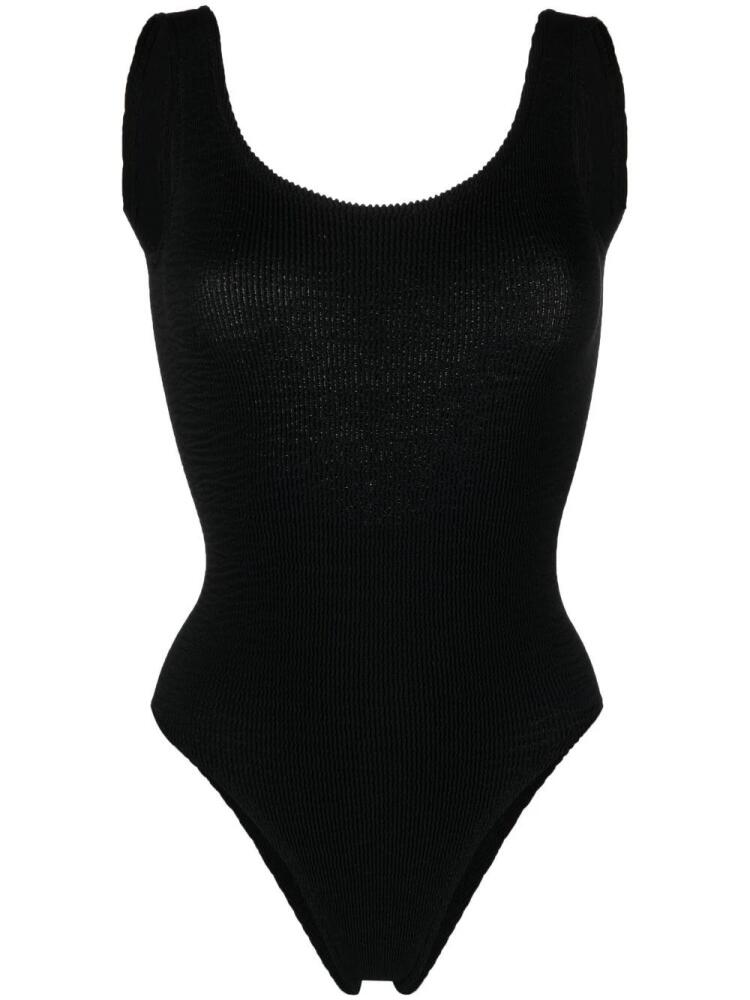 Reina Olga Papaia Crinkle swimsuit - Black Cover