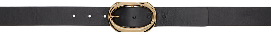 ANINE BING Black Signature Link Belt Cover