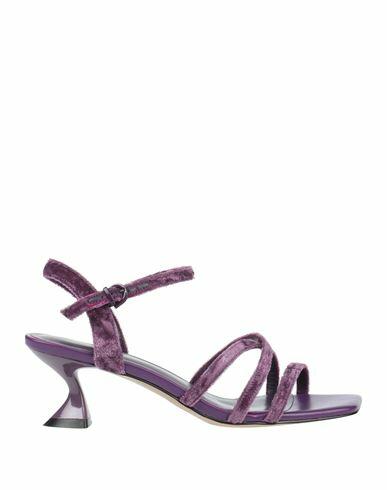 Jeannot Woman Sandals Purple Textile fibers Cover