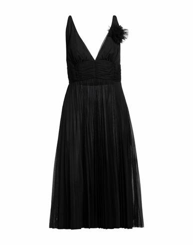 Anna Molinari Woman Midi dress Black Polyester Cover