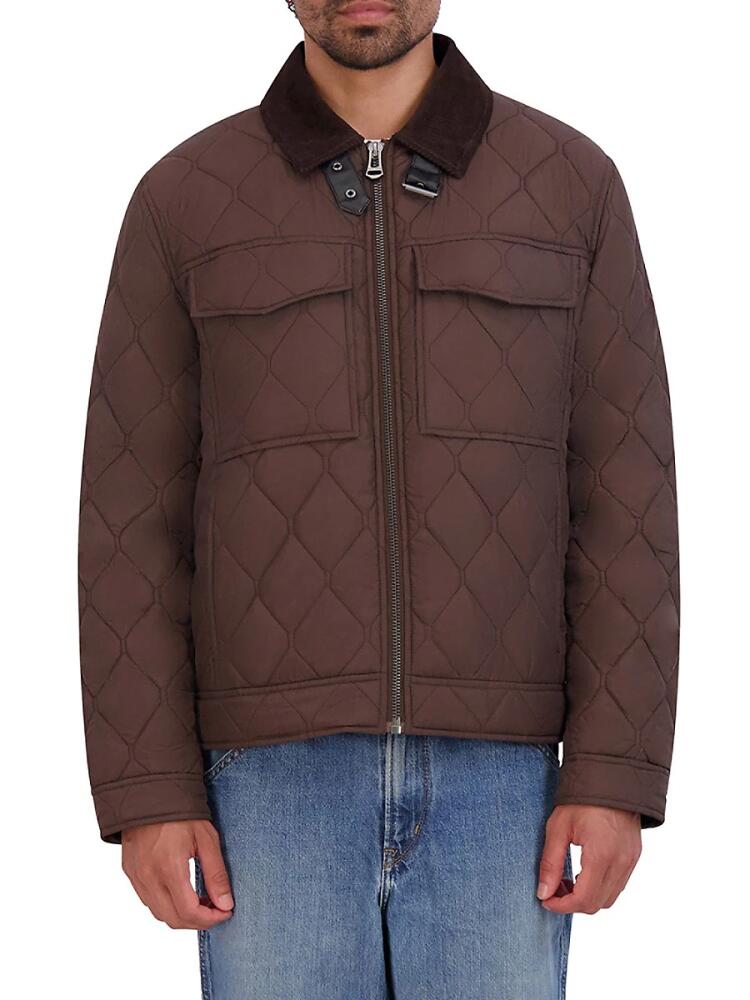 Cole Haan Men's Diamond Quilted Jacket - Wren Cover