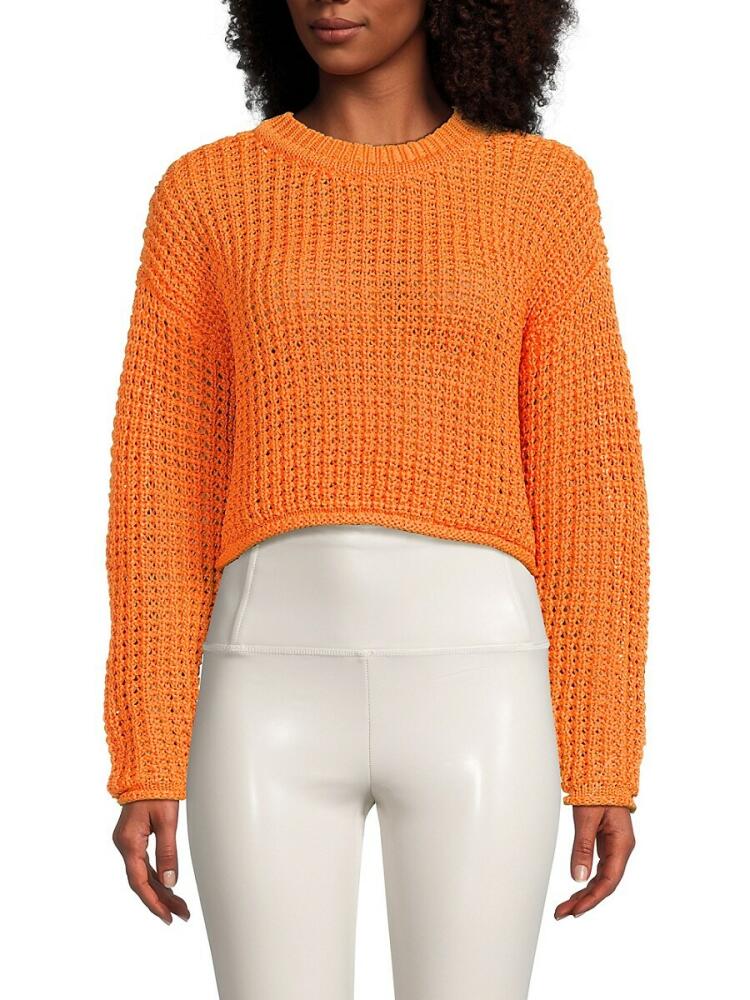 RD style Women's Darla Crewneck Sweater - Apricot Cover