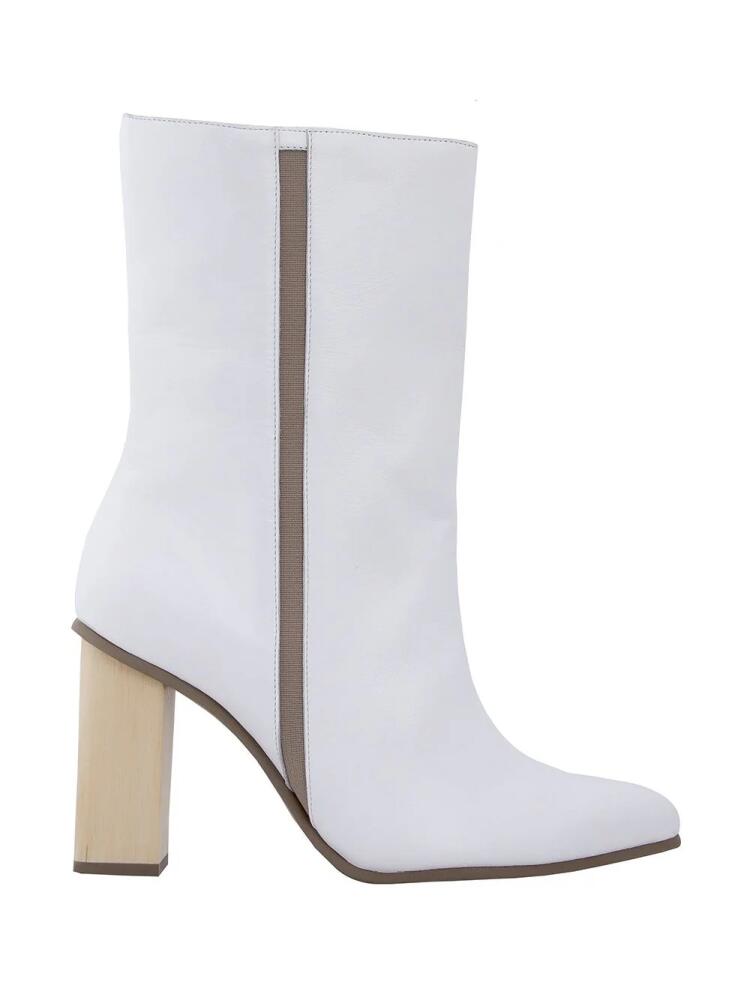 Studio Chofakian chunky heel boots - White Cover