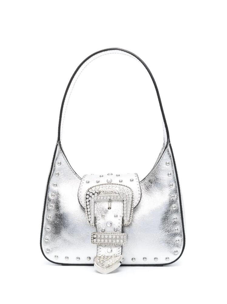 MOSCHINO JEANS buckle-detail tote bag - Grey Cover