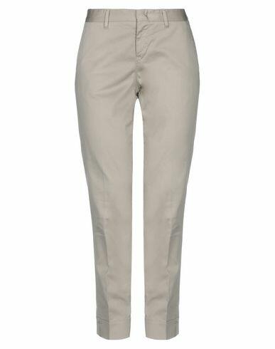 Pt Torino Woman Pants Grey Cotton, Elastane Cover