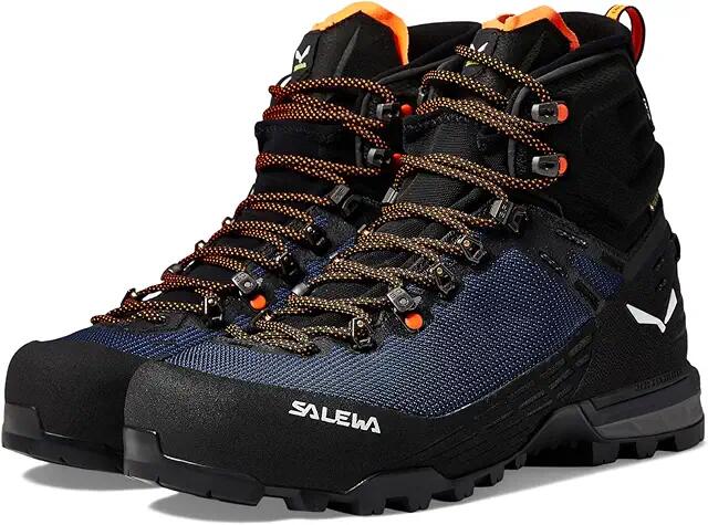 SALEWA Ortles Edge Mid GTX (Navy Blazer/Black) Men's Shoes Cover