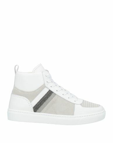 Fabiana Filippi Woman Sneakers White Leather Cover