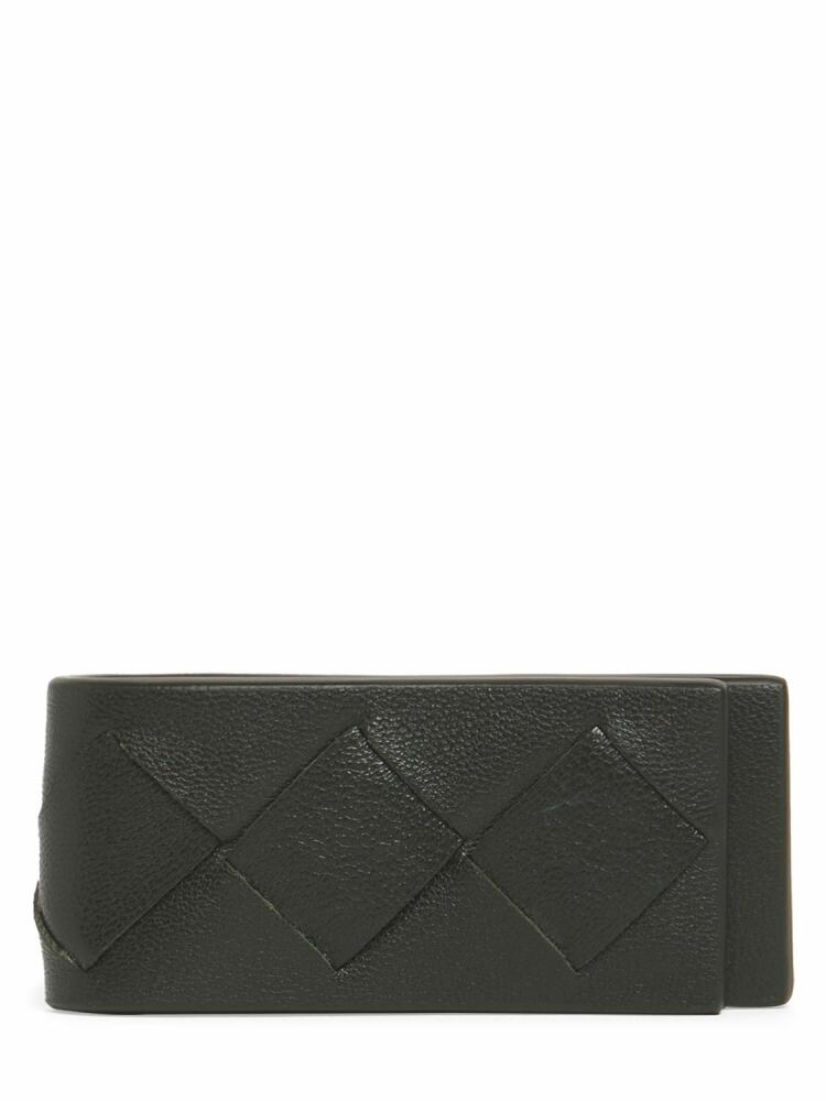 BOTTEGA VENETA Intrecciato Leather Money Clip Cover