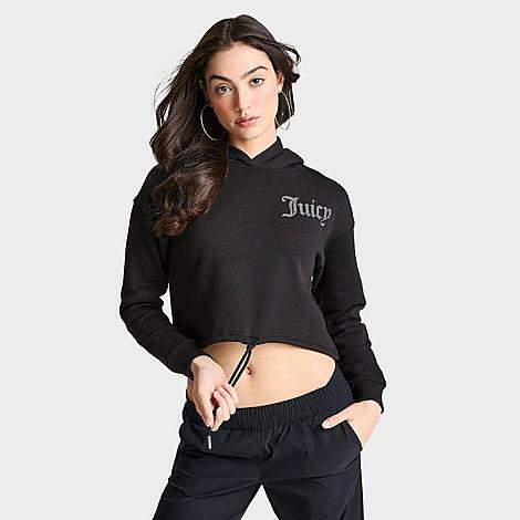 Women's Juicy Couture Fleece Cropped Hoodie Cover