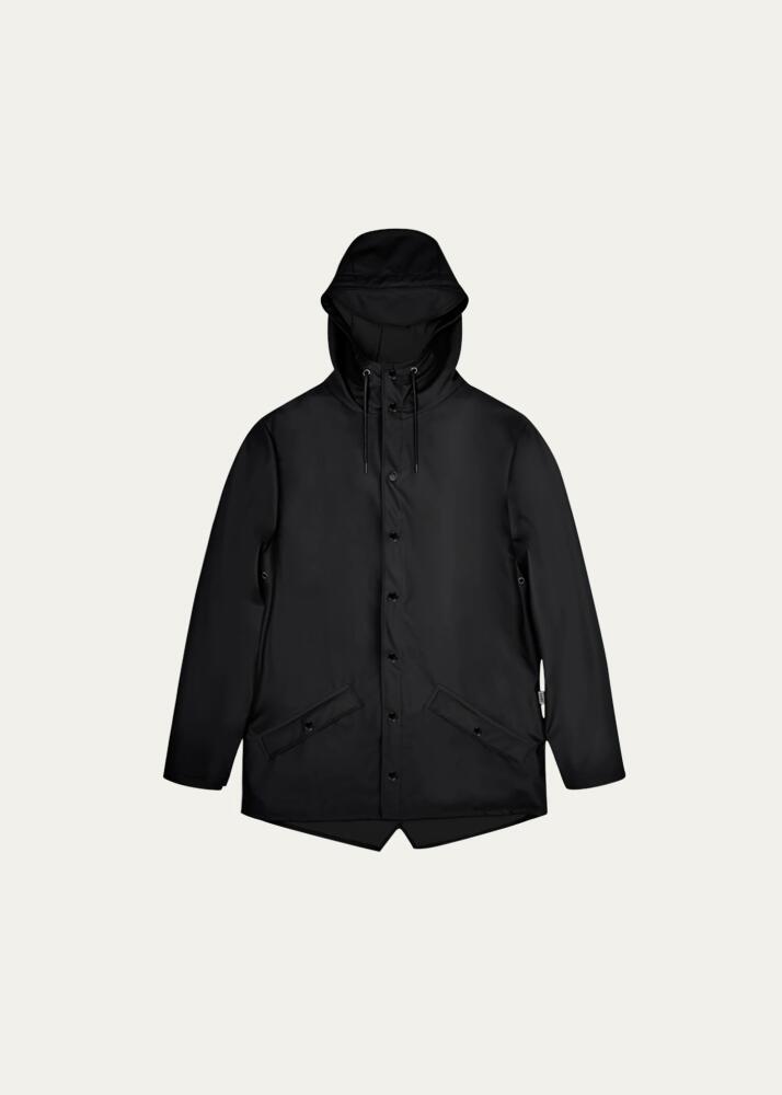 Rains Snap-Front Hooded Jacket Cover