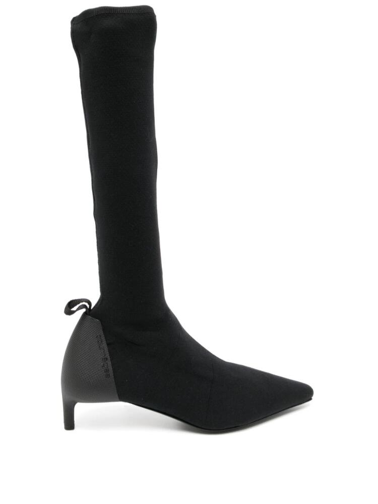 Courrèges Scuba Stretch 40mm boots - Black Cover