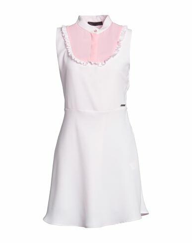 Frankie Morello Woman Mini dress Light pink Polyester, Elastane Cover