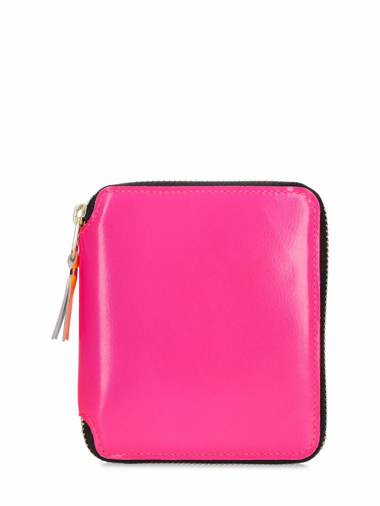 COMME DES GARÇONS WALLET Super Fluo Leather Wallet Cover