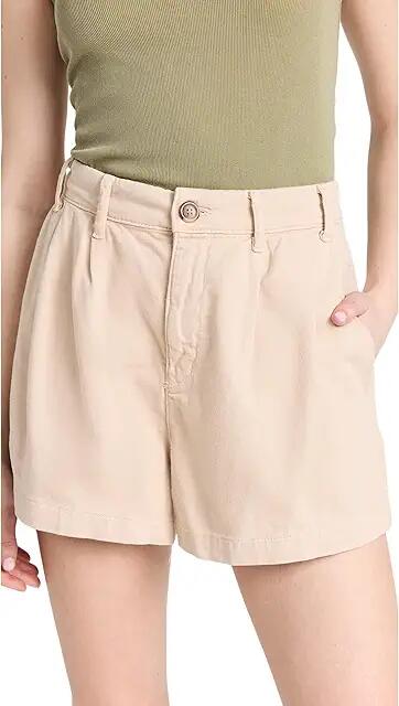 Free People Billie Chino Shorts (Almond Milk) Women's Clothing Cover