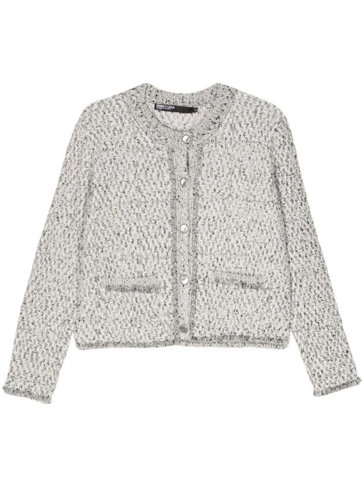 Bimba y Lola 3D-detailing cardigan - Neutrals Cover