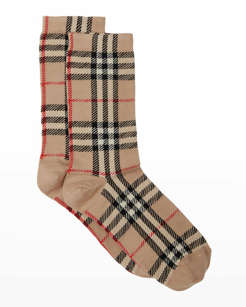 Burberry Vintage Check Ankle Socks Cover