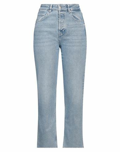 Hugo Woman Jeans Blue Cotton, Elastomultiester, Elastane Cover