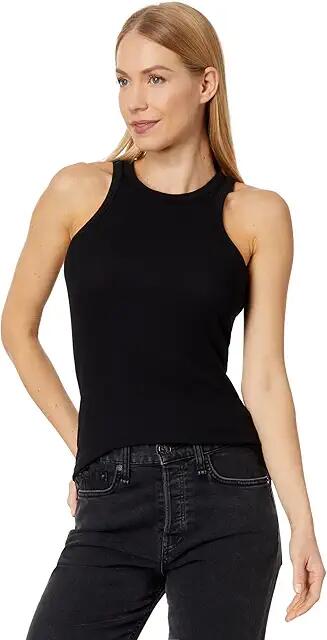 bobi Los Angeles High Neck Tank (Black) Women's Clothing Cover