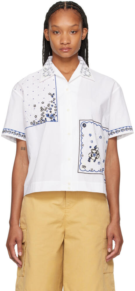 YMC White Wanda Shirt Cover