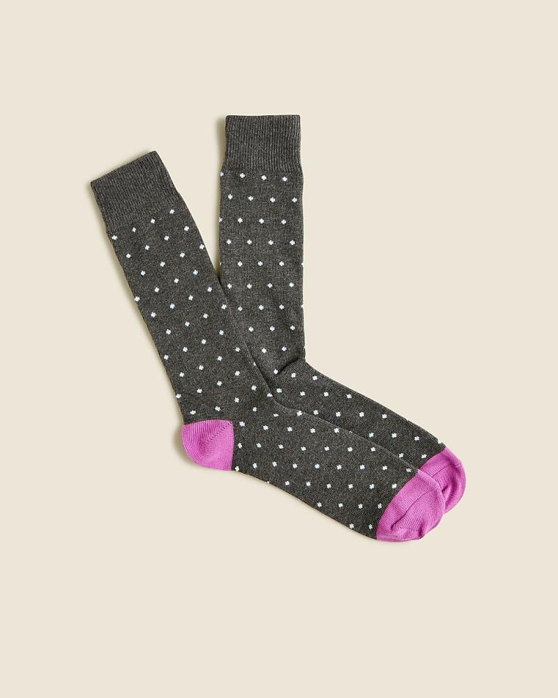 J.Crew Bird's-eye print socks Cover