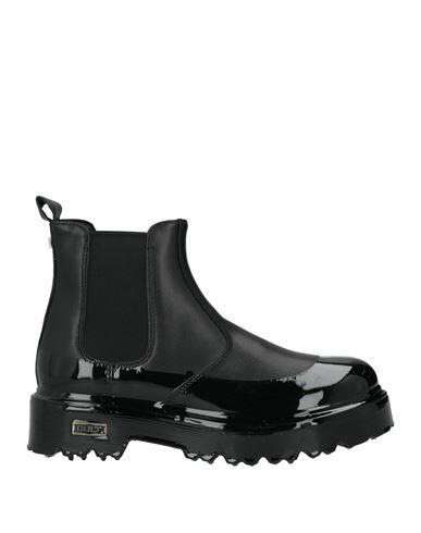 Cult Man Ankle boots Black Leather Cover