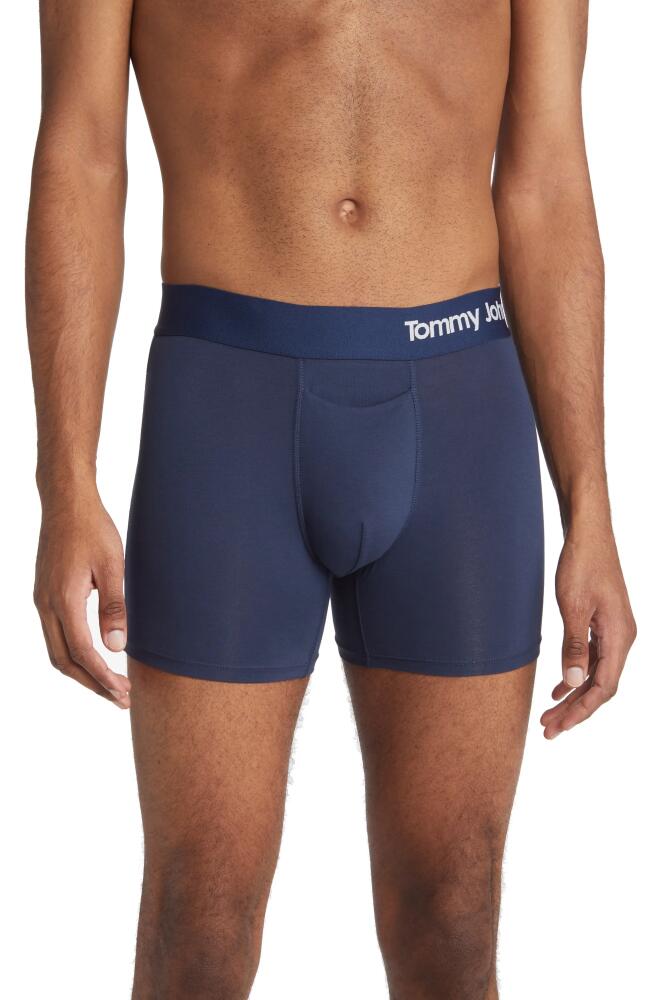 Tommy John 2-Pack Cool Cotton 4-Inch Boxer Briefs in Navy/Black Cover