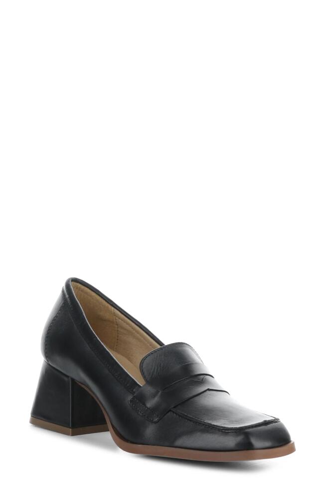 Bos. & Co. Ama Penny Loafer Pump in Black Cover