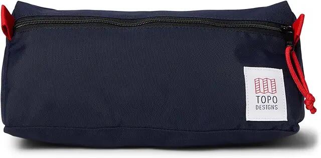 Topo Designs Dopp Kit (Navy/Navy) Toiletries Case Cover