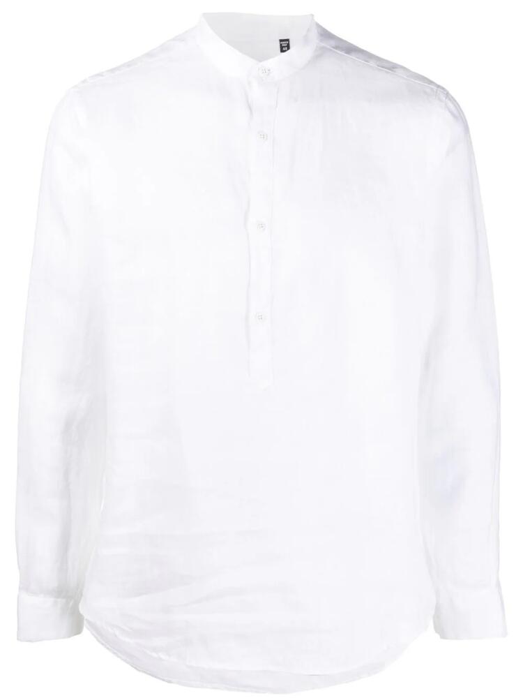 Costumein Martin button-plaquet shirt - White Cover