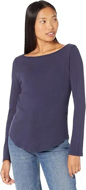 Michael Stars Amanda Long Sleeve Tee (Admiral) Women's Clothing Cover