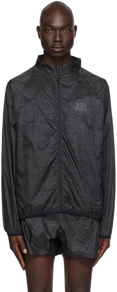 OVER OVER Black Reflective Track Jacket Cover