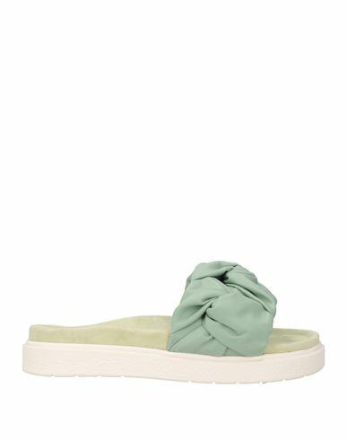 Inuikii Woman Sandals Sage green Polyamide Cover